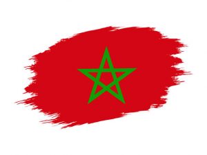 Nous présentons le drapeau du Maroc pour l'article sur le Call center Maroc.